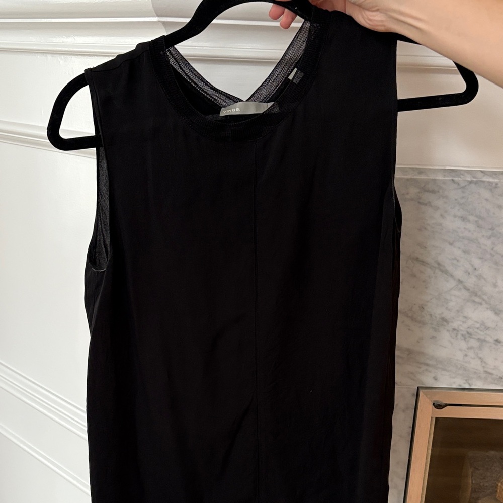 Vince Elegant Black Blouse
